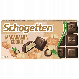 Schogetten - Chocolate Schogetten Macadâmia Cookie 100g Macadamia Cookie