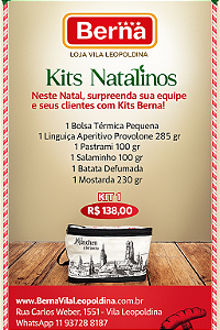 KIT 1 NATAL BERNA