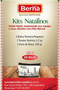 KIT 2 NATAL BERNA
