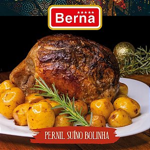 Pernil temperado, cozido e defumado S/ Osso médio - 1,600kg