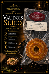 PATÊ VAUDOIS SUIÇO 170G
