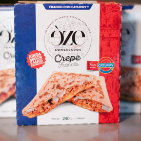 CREPE CONGELADO DE FRANGO COM CATUPIRY - 240G ⭐