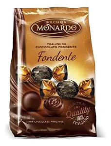 BOMBONS CHOCOLATE MEIO AMARGO ITALIANO - DOLCERIA MONARDO - 100G