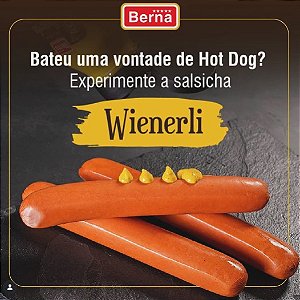 SALSICHA WIENERLI 30 unidades (1,820 KG)