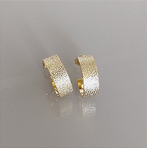 Mini Argola Fosca - Ouro