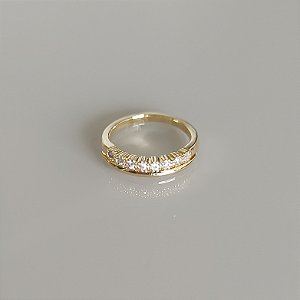 Anel Falange Duplo Cravejado