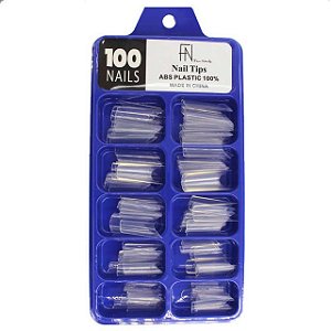 TIPS CURVATURA C ALONGADA TRANSP - FAN NAILS