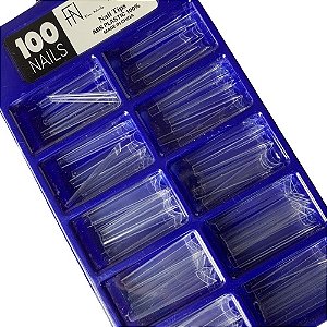 TIPS CURVATURA C BAILARINA TRANSP FAN NAILS