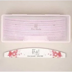 Caixa de Lixa 100/180 c/ 12 Unidades Estampada Fan Nails