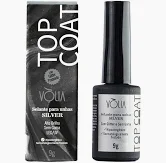 Top Coat Silver 9g Vólia