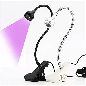 Luminária de Mesa c/ Garra UV/LED 5W / ROTATE 360º