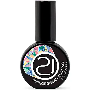 Top Coat Mirror Shine Autral 12ml Nails 21