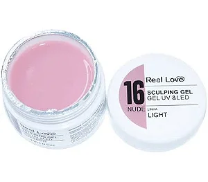 Gel Sculpting Linha Light UV/LED Nº 16 Nude 30ml Real Love