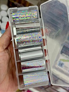 Caixa 10 Unidades Foil Borboletas Mix
