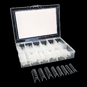 MOLDE F1 CURVATURA C - PONTEIRA FAN NAILS 100UNID