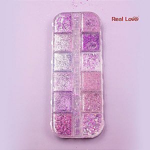 KIT BRILHO MIX ROXO
