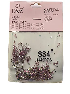 PEDRINHAS SWAROVISK ROSA SS4