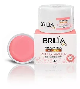 GEL CONTROL MOLDE F1 PINK GLAMOUR BRILIA