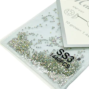 Pedrinhas Swarovisk Furta Cor SS3 1440pçs