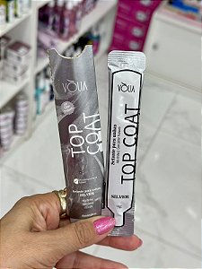 Sachê Top Coat Silver 9g Vólia