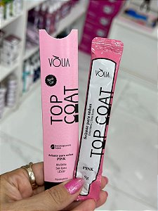 Sachê Top Coat Pink 9g Vólia