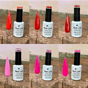 Esmalte em Gel Linha Light 15ml Real Love