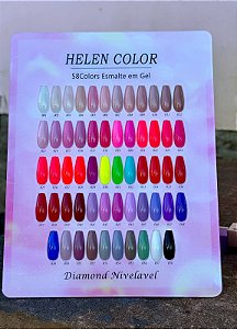 Esmalte em Gel Coleção Diamond Nivelavel 15ml Helen Color