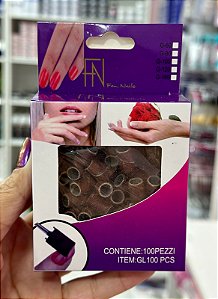 Refil de Lixa Mandril c/100 Unidades G120 Fan Nails