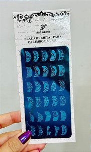 Placa Carimbo Dupla Face