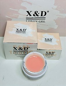 Gel Construtor 17 Nude X&D Fan&Co 15g c/ ANVISA