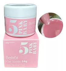 Gel Sólido para Molde F1 Nº5 Pink Baby 14g Beltrat