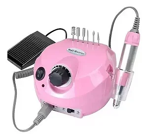 Motor Porquinho Nail Drill 35000RPM Bivolts Rosa