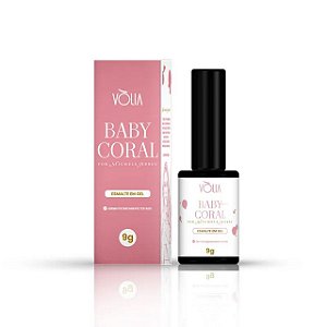 Esmalte em Gel Baby Coral Vólia 9g