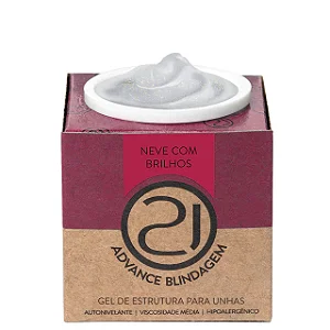 Gel Blindagem Advance Neve com Brilhos Ecoline 32g