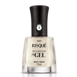 Esmalte Risque Gel Chá Branco