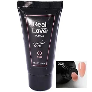 Poly Gel Crystal 03 Nude 30ml Real Love
