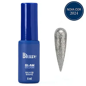 BLUWE ESMALTE EM GEL SILVER SHINE COLECAO GLAM 6ML
