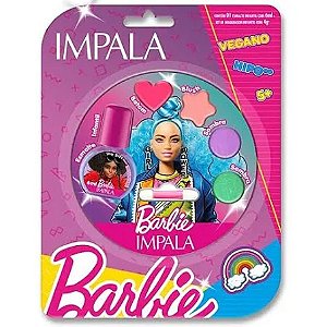 CJT 1 BARBIE - ESMALTE INFANTIL EXTRAORDINARIA 6ML + PALETA GIRL POWER