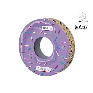 LIXA REFIL EM ROLO PAPMAM DE INSERCAO BRANCA - SEM ESTOJO - 240 GRIT - 7 METROS - ATSC-240W