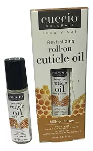 OLEO HIDRATANTE DE CUTICULAS  ROLLON - 10ML  MILK E HONEY