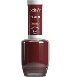 ESMALTE CARMIM CREMOSO 09ML BELTRAT