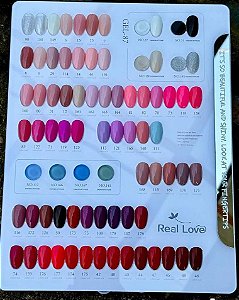 Esmalte em Gel Coleção Linha Light Real Love 8ml