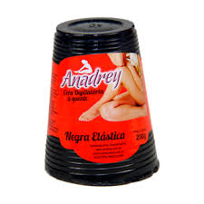 Cera Depilatória Quente Negra Elástica – 400g Contém Anestésico