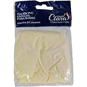 Touca PVC Amarelo Infantil Banho Santa Clara