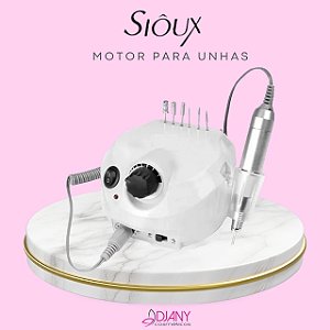 Lixadeira Motor Unhas Sioux Porquinho 35.000rpm Bivolt