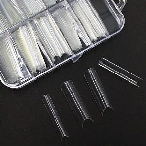 Tips Curvatura C 100unidades Transparente DAFU