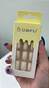 Unha Postiça Fashionista 12pcs c/ Adesivo Duplo