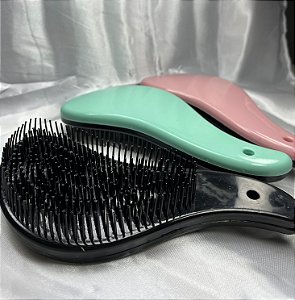 Escova de cabelo anti-quebra pente anti frizz escova magica