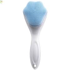 Escova Facial de Limpeza de Silicone Formato Pata de Gato