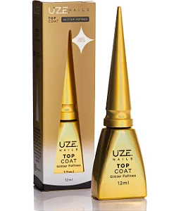 TOP COAT GLITTER FOFINEO 12ML UZE NAILS